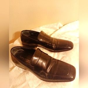 Via Spiga Italian black loafer men's size 9